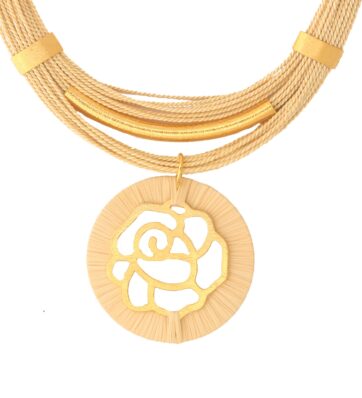 Maxi collar Laterra Flor classic